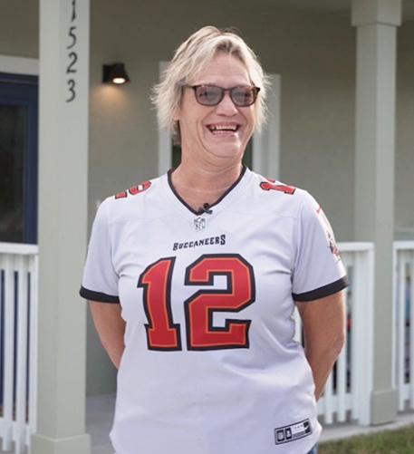 Melissa from Largo received funding from Pinellas County's People First Hurricane Recovery program.